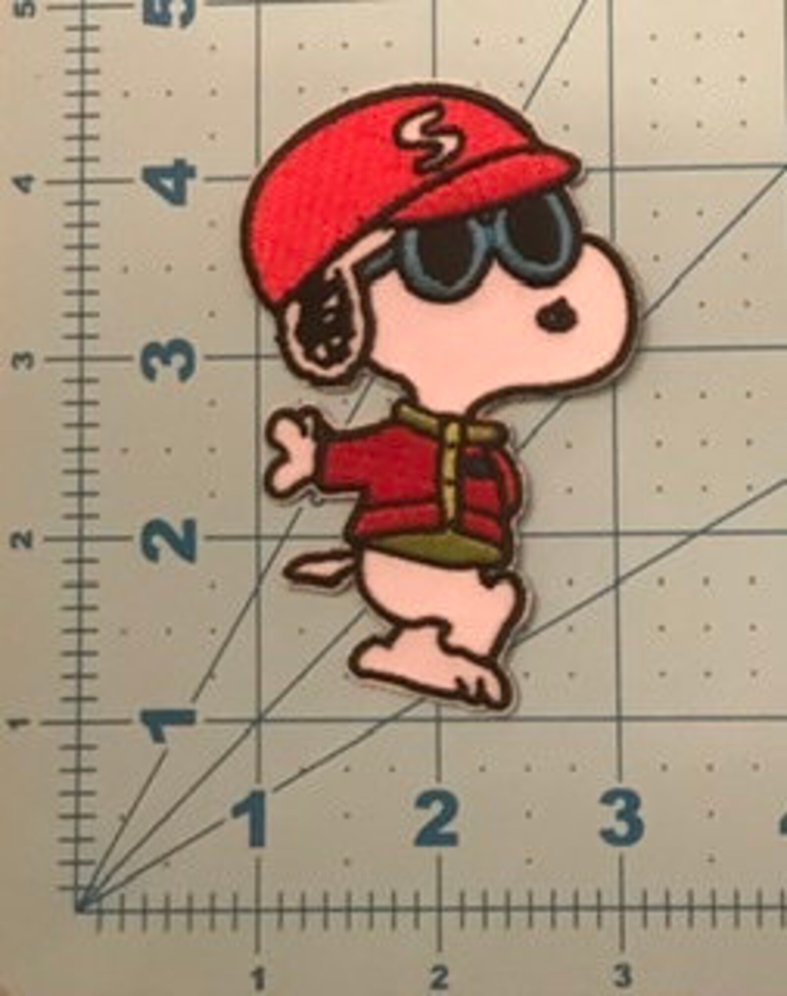 Snoopy Iron on Patch Peanuts Iron on Patch Snoopy Sew on Patch Etsy