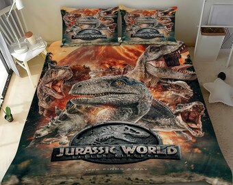 Jurassic Bedding Etsy