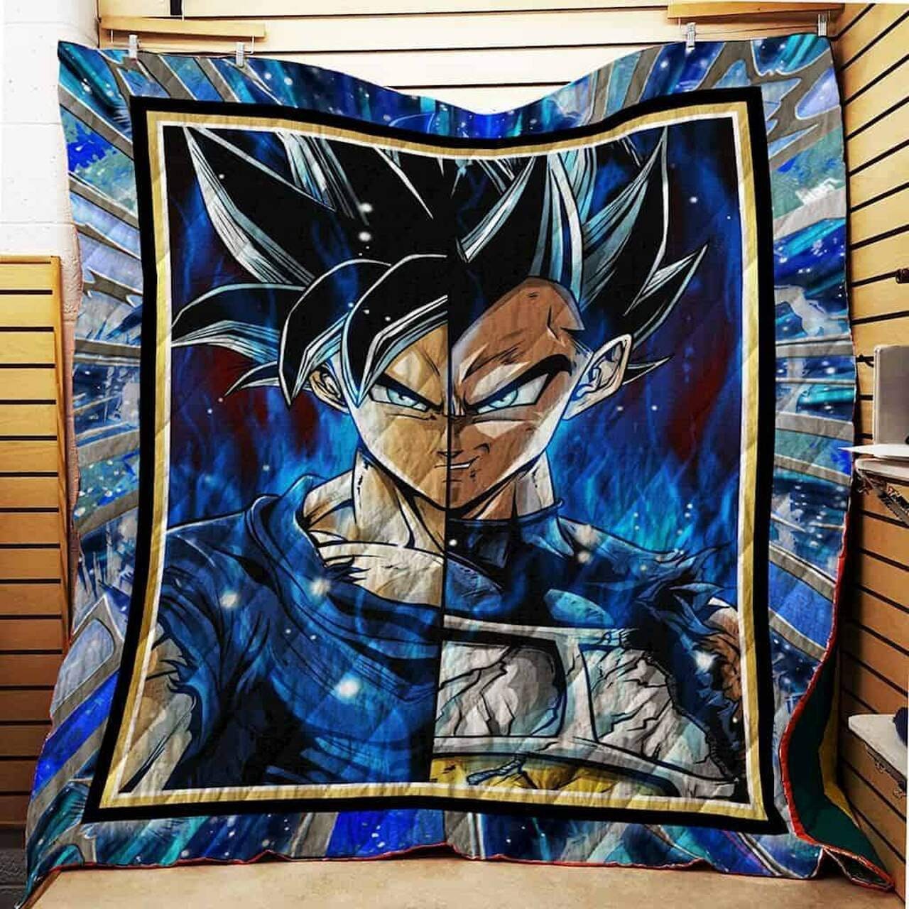 Goku Vegeta Ultra Quilt Gift for Dragon Ball Z fans Birthday Etsy