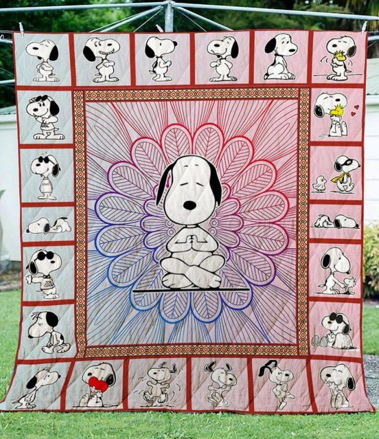 Snoopy 3D Quilt Decke Geschenk für Fan Geschenk für Tochter Etsy