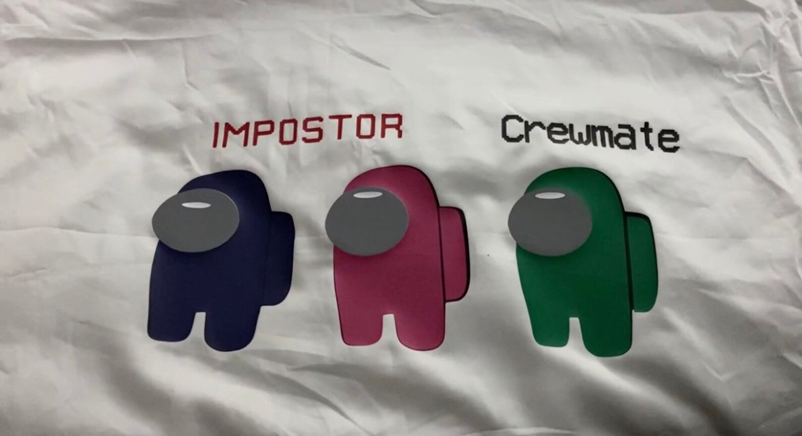 Among us characters on pillow cases Etsy