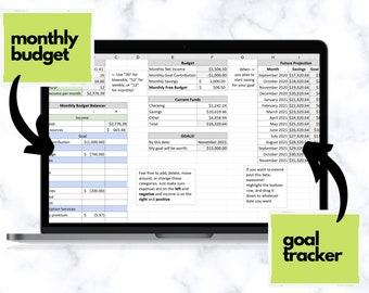 Budget and Financial Goals Calculator