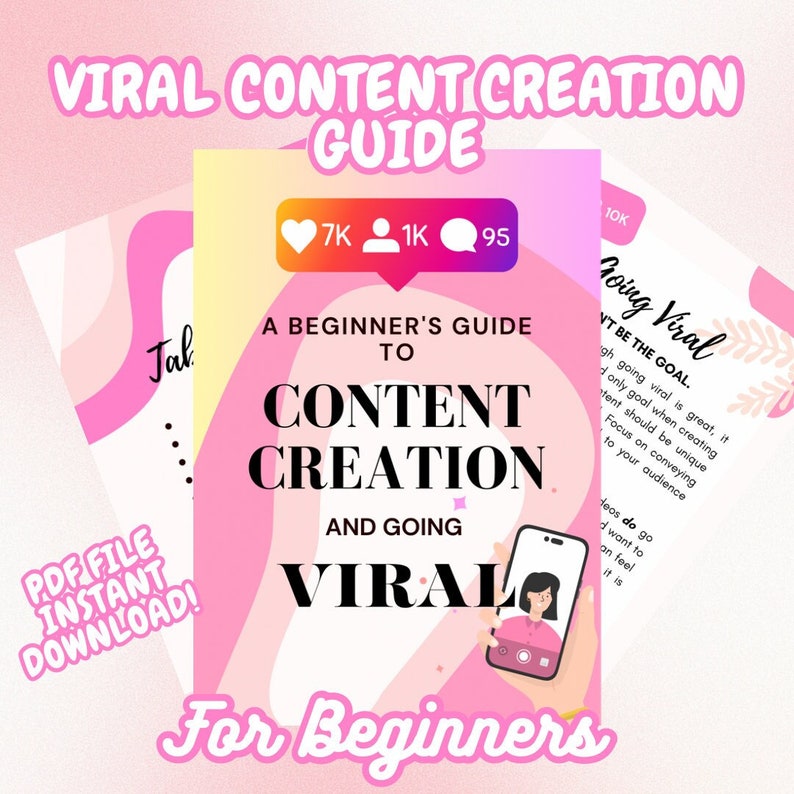Content Create Beginers A Beginner's Guide to Content Creation, Content Creation Guide, Viral ...