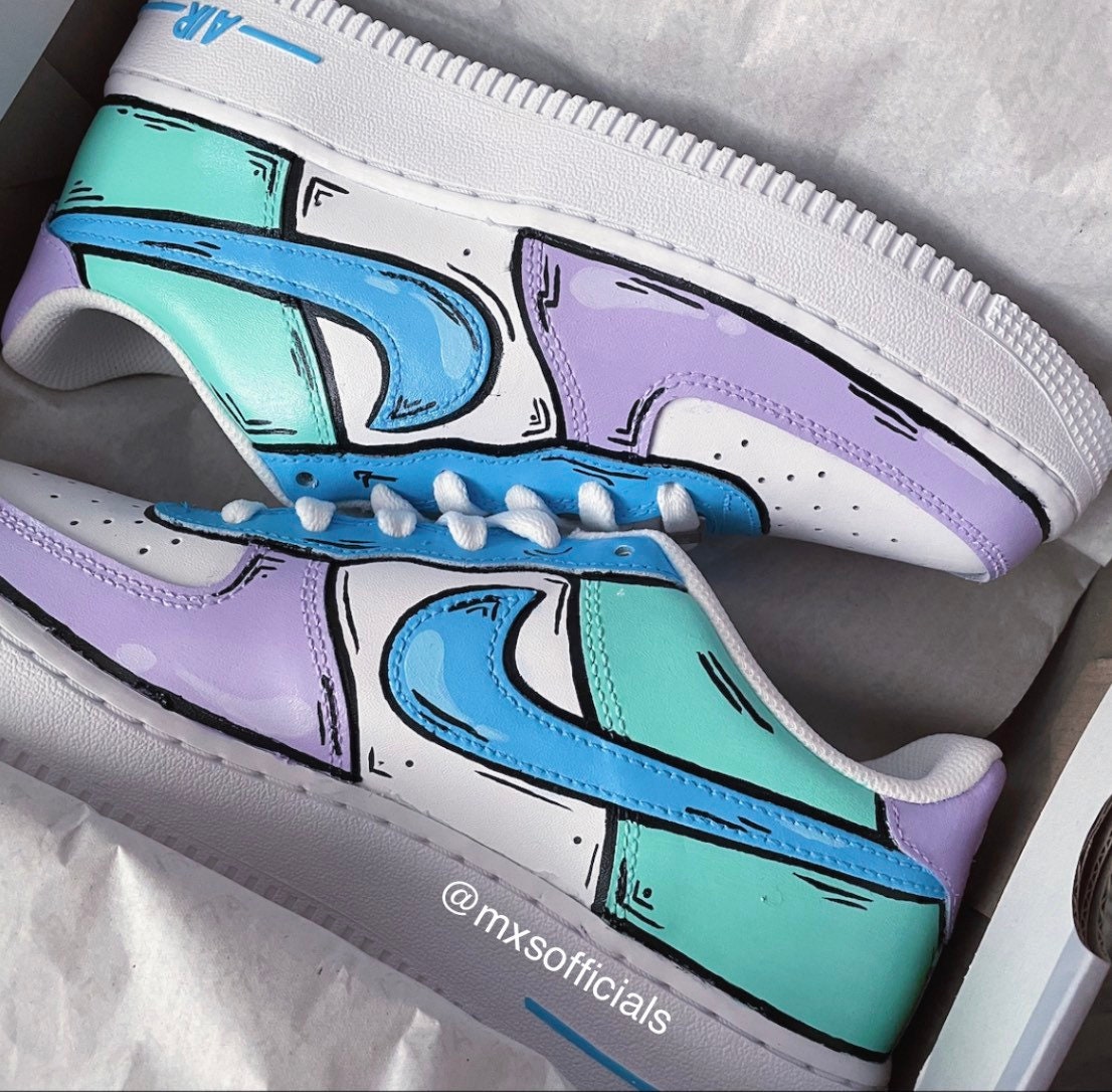 af1 cartoon custom