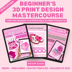 Nybörjarkurs i 3D-design för 3D-utskrift, nybörjarkurs i TinkerCAD