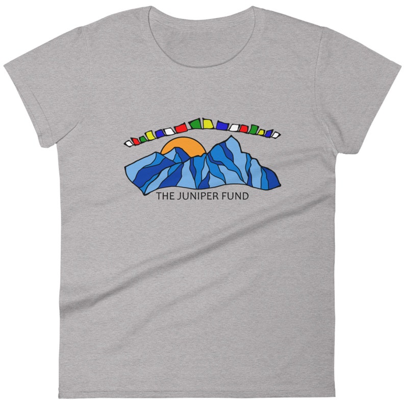 The Juniper Fund Women/'s Mount Everest T-Shirt