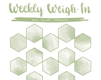 Weight Loss Tracker, Weekly Weigh In Printable, Weight Loss Printable, Health Chart, Fitness Journal, Weight Loss Journal, Fitness Tracker