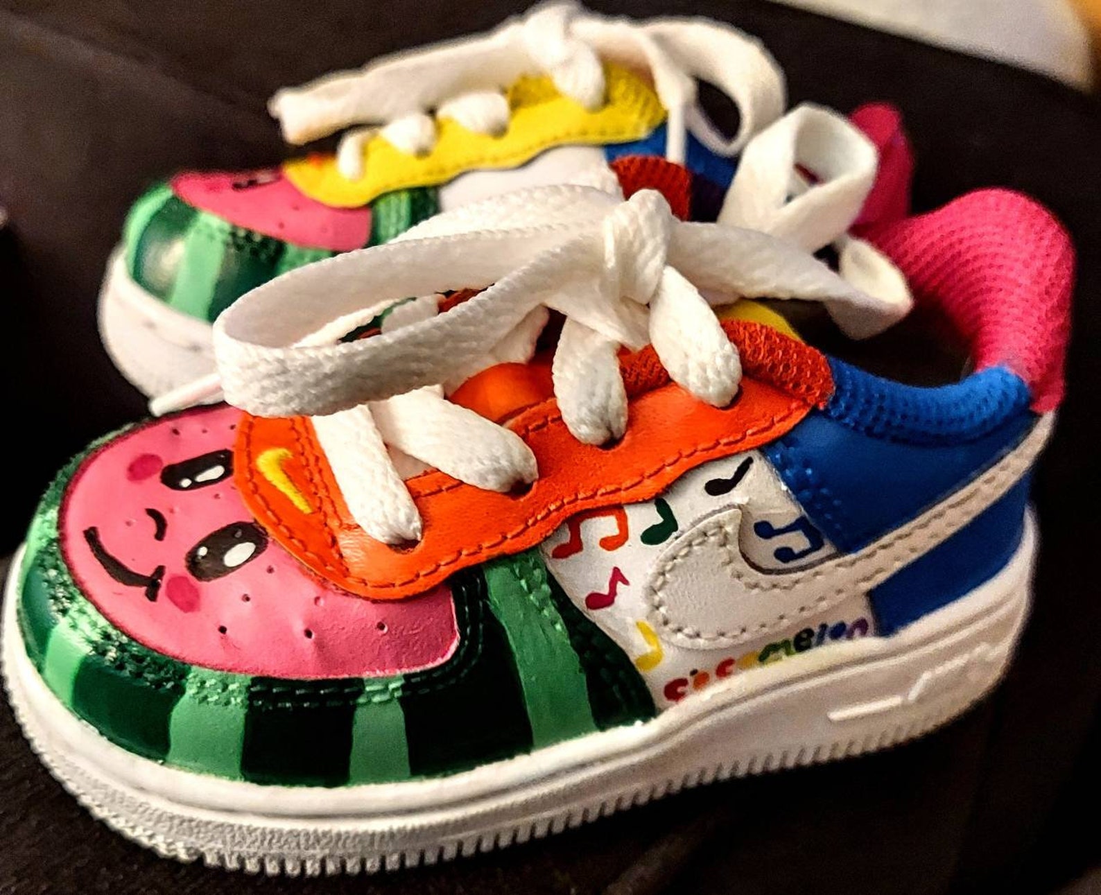 custom cocomelon shoes