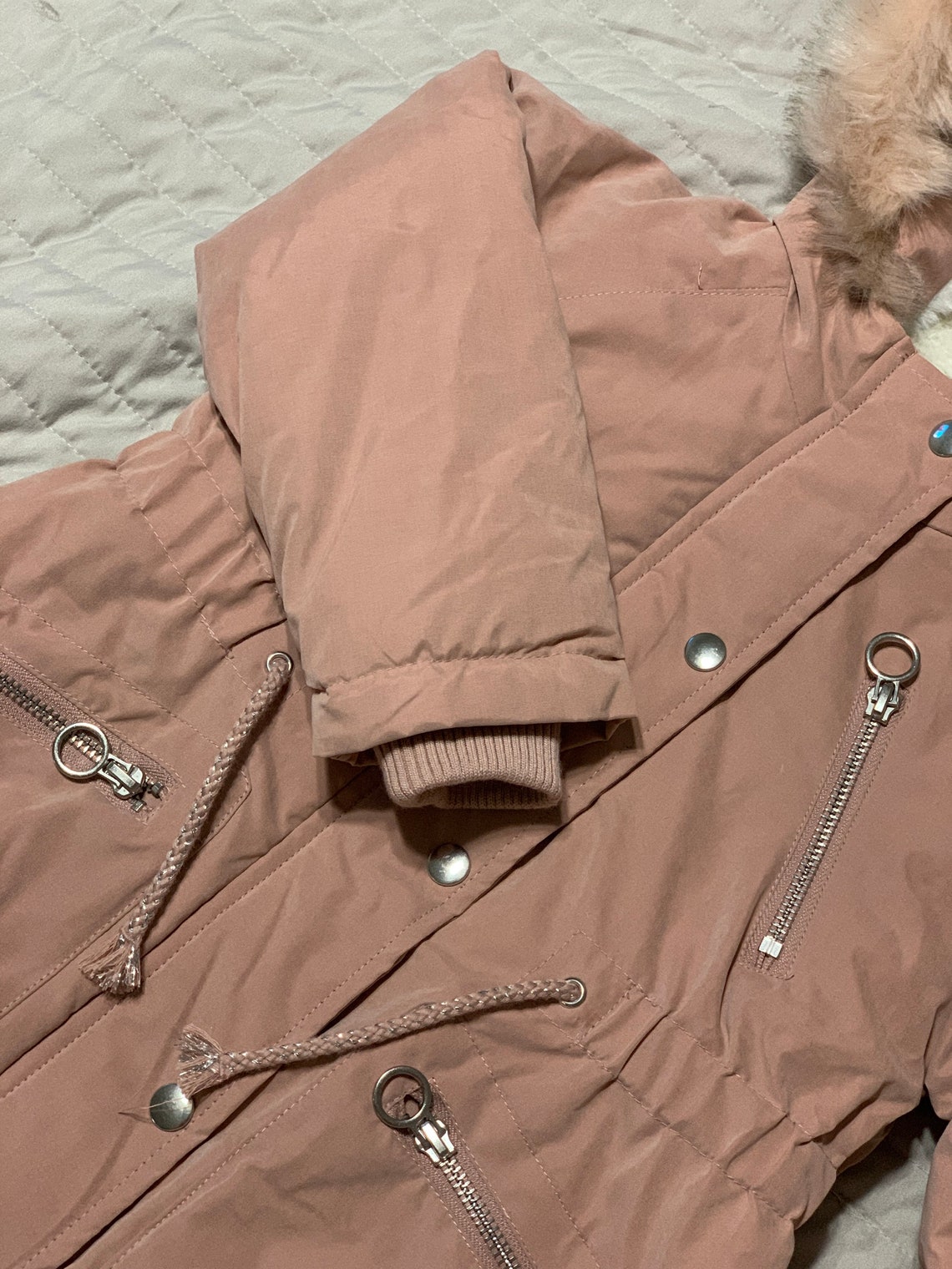 Primark Girls Jacket / Coat Pink 23Y/98CM Etsy