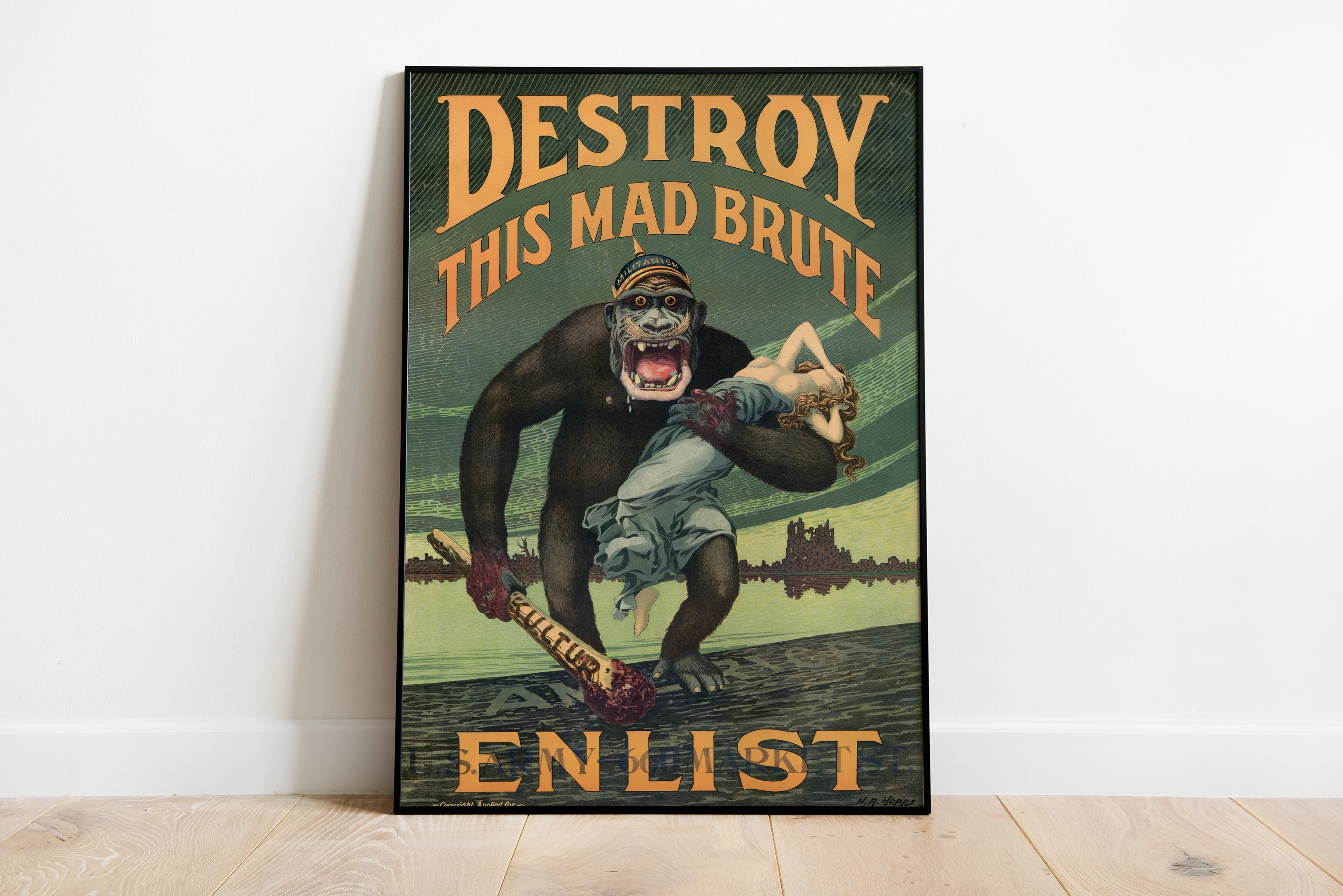Destroy This Mad Brute Enlist - U.S. Army. - American First World War ...
