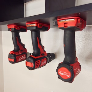 Milwaukee M18 Tool Mount (5 Pack): Wall & Cabinet Organizer