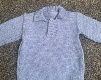 Baby boy collared jumper/sweater 9-18 months