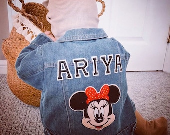 Minnie Denim Jacket - Etsy