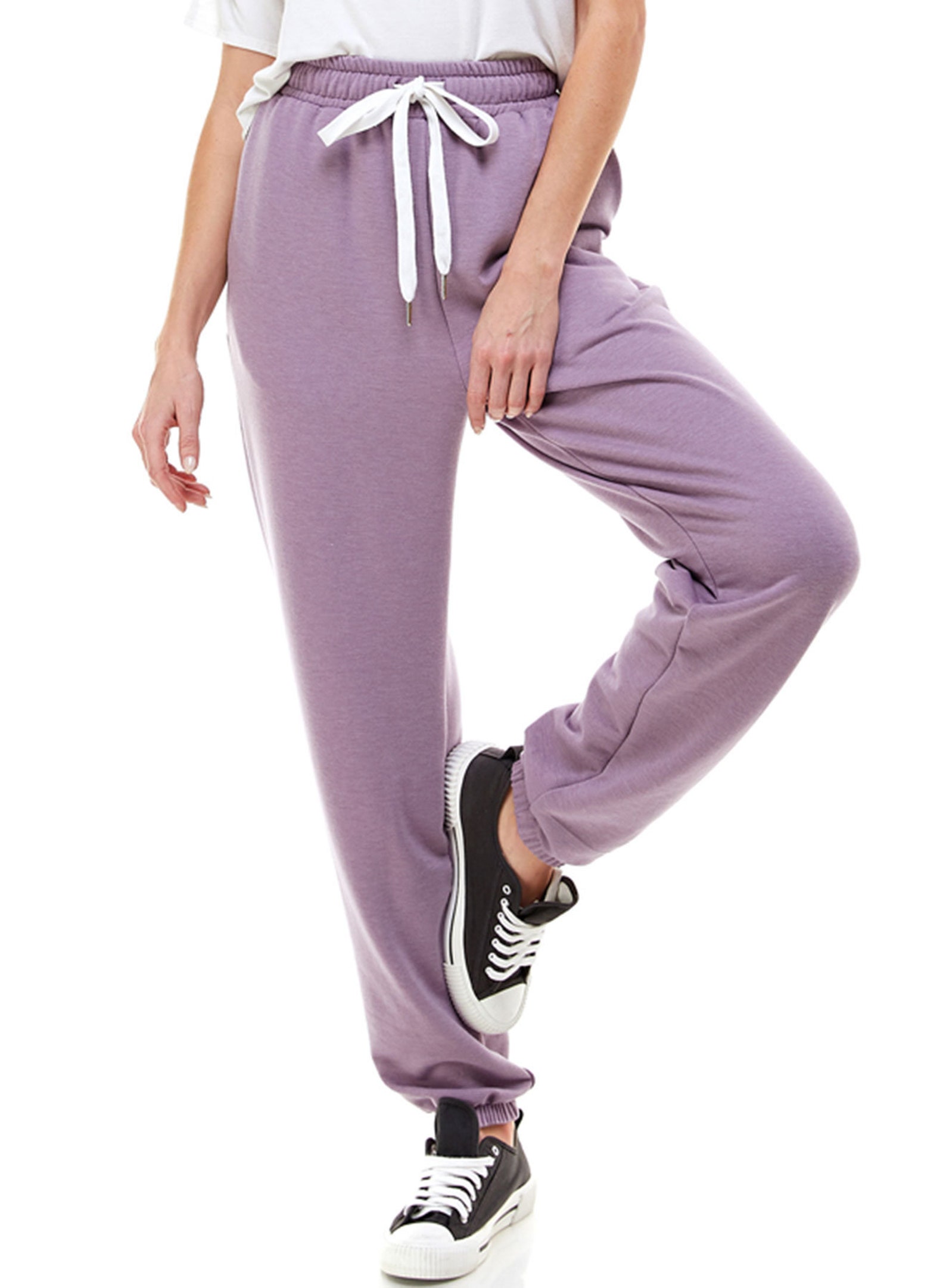 ladies high waisted joggers