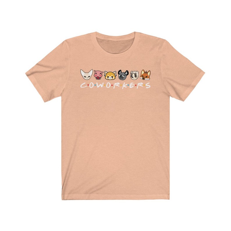 Aggretsuko CoWorkers White | Etsy