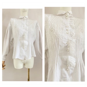 Pull Vintage René Derhy Femme Taille L - Coton Manches Courtes, Style Marin Années 80