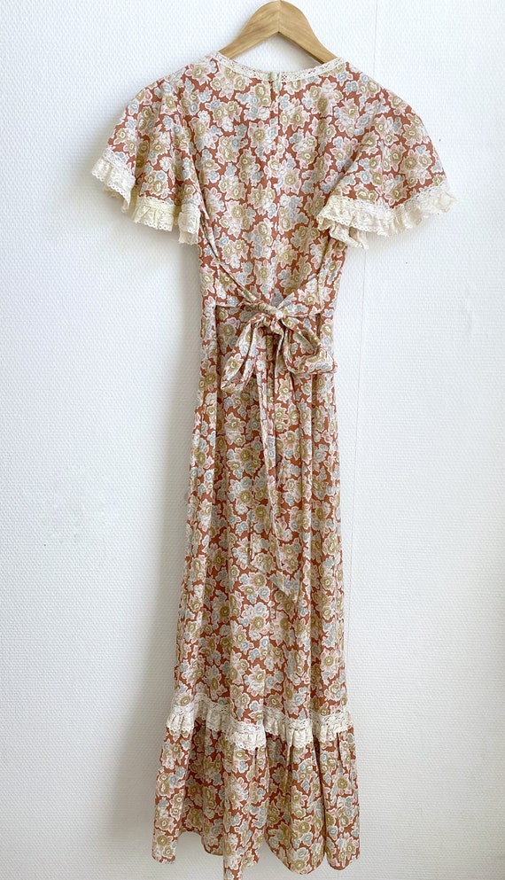 Vintage 1970s Gunne Sax prairie dress size xs - f… - image 7