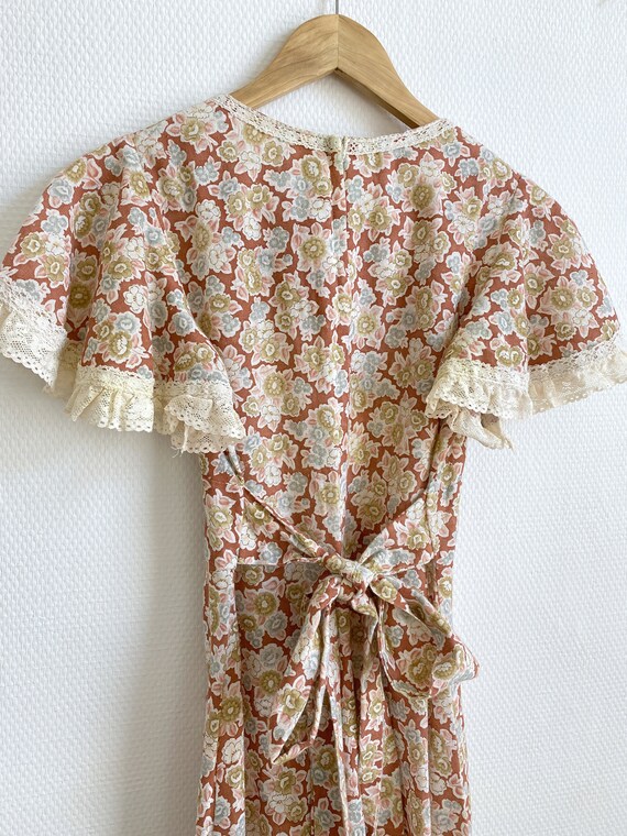 Vintage 1970s Gunne Sax prairie dress size xs - f… - image 6