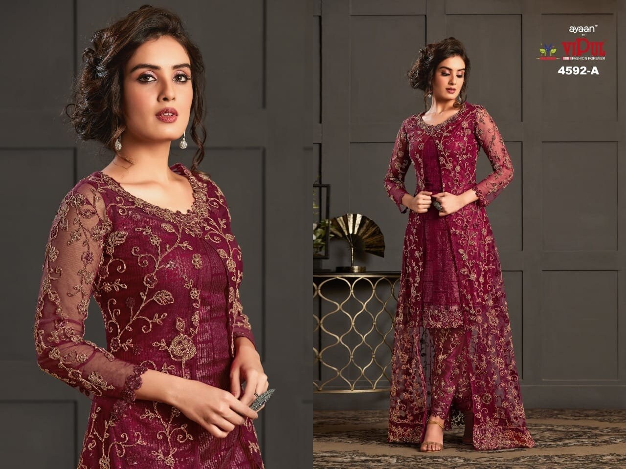 new fancy punjabi suit