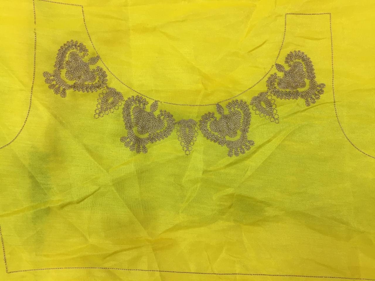 Yellow Bangalory Sateen Lehenga Choli For Women Party Wear | Etsy