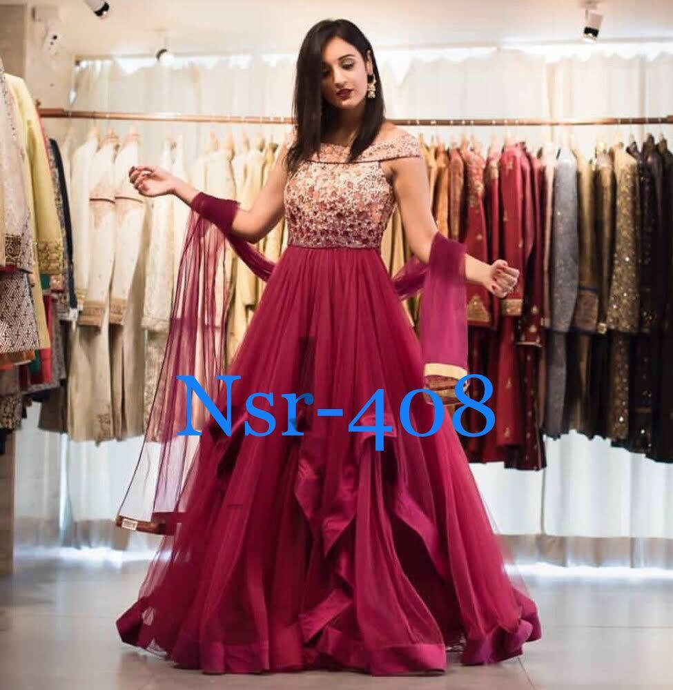 butterfly net gown design