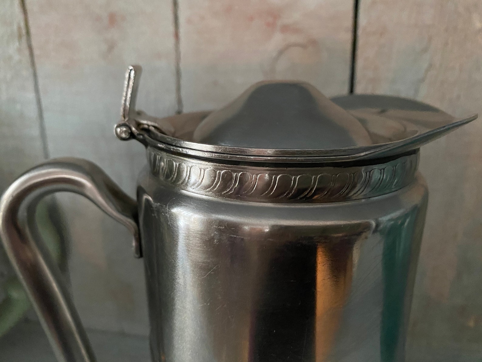 Vintage Stainless Steel Legion Utensils Water/milk Pitcher Etsy