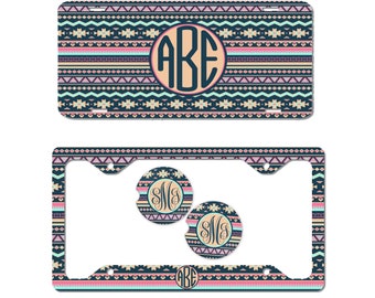 COEQINE Car License Plate Frame Anti-Rust Car License Plate Covers Native American Tribal Horse Dreamcatcher Print Novelty License Plate Holder Vanity Tag with Screws Caps,Gray COEQINE Car License Plate Frame Anti-Rust Car License Plate Covers Native American Tribal Horse Dreamcatcher Print Novelty License Plate Holder Vanity Tag with Screws Caps,Gray