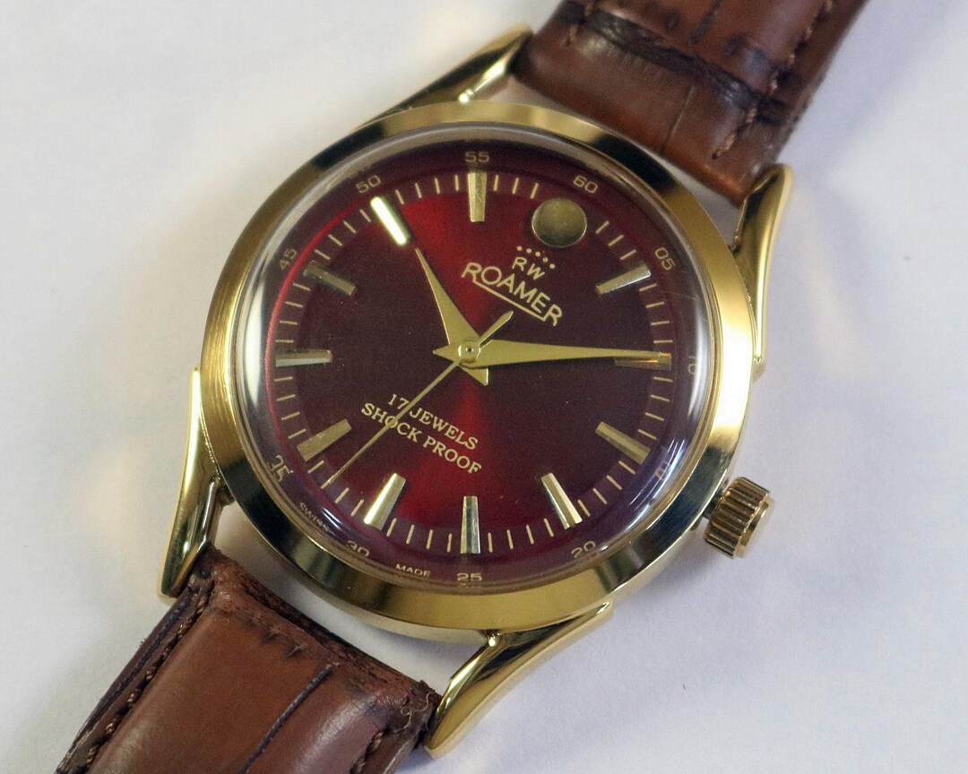 ジャンク品】TITONI Airmaster 手巻き時計 ブラックダイヤル