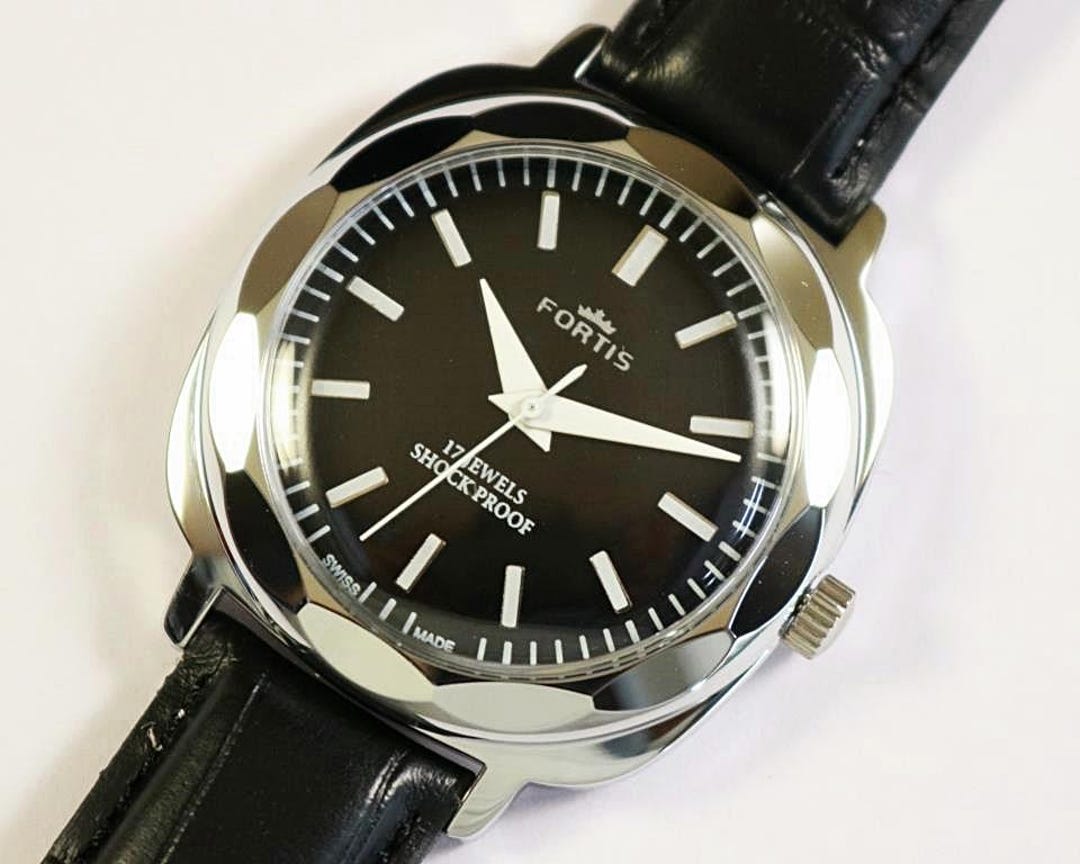 Swiss Made Vintage Refurbished Fortis Hand Winding Mens