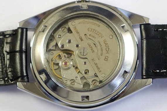 Vintage Citizen Eagle 7 Automatic Japan Mens Wris… - image 8