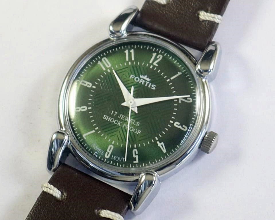フォルティス/FORTIS/アンティーク手巻き腕時計/1970'sビンテージ/OH済