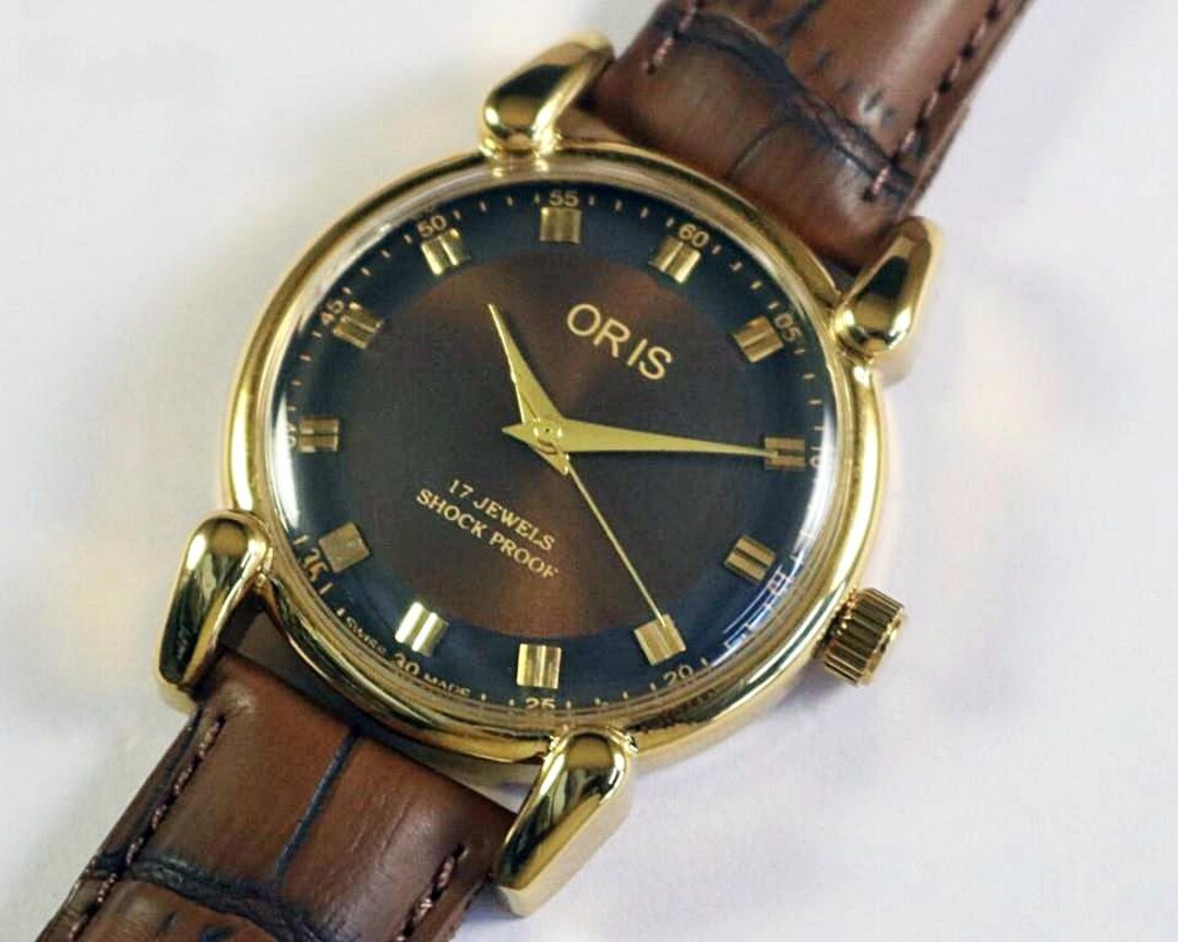 Swiss Made Vintage Hand Winding Mens Wrist Watch Tear Drop Lugs Brown Dial Mechanical Gold Plated Gift for Men for Him 1024-53 - Etsy Swiss Made Vintage Hand Winding Mens Wrist Watch Tear Drop Lugs Brown Dial Mechanical Gold Plated Gift for Men for Him 1024-53 - Etsy