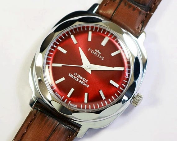 ヴィンテージ 腕時計 FORTIS 機械式 手巻き メンズ腕時計 FORTIS