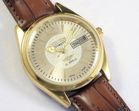 Vintage Citizen Eagle 7 Automatic Japan Mens Wris… - image 2