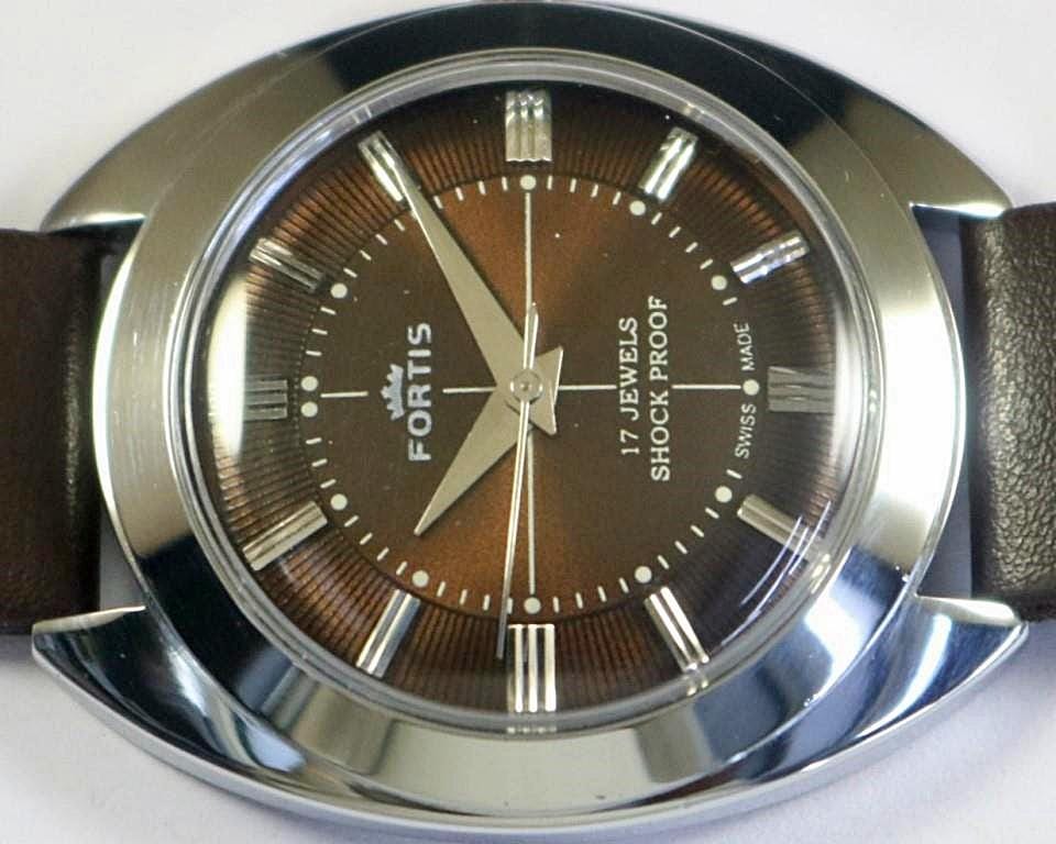 Vintage Fortis Swiss Made Hand Winding Mens Wrist Watch Vintage Fortis Swiss Made Hand Winding Mens Wrist Watch
