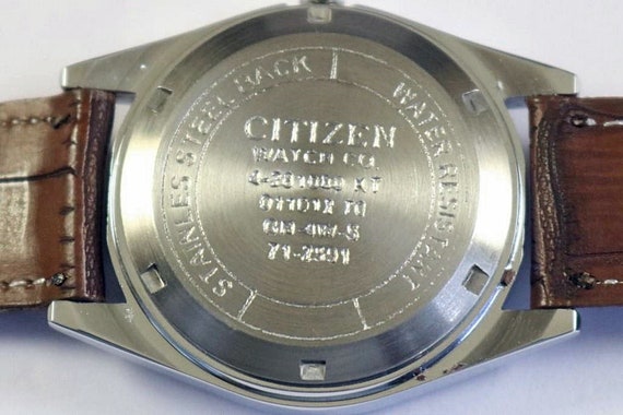 Vintage Citizen Eagle 7 Automatic Japan Mens Wris… - image 8