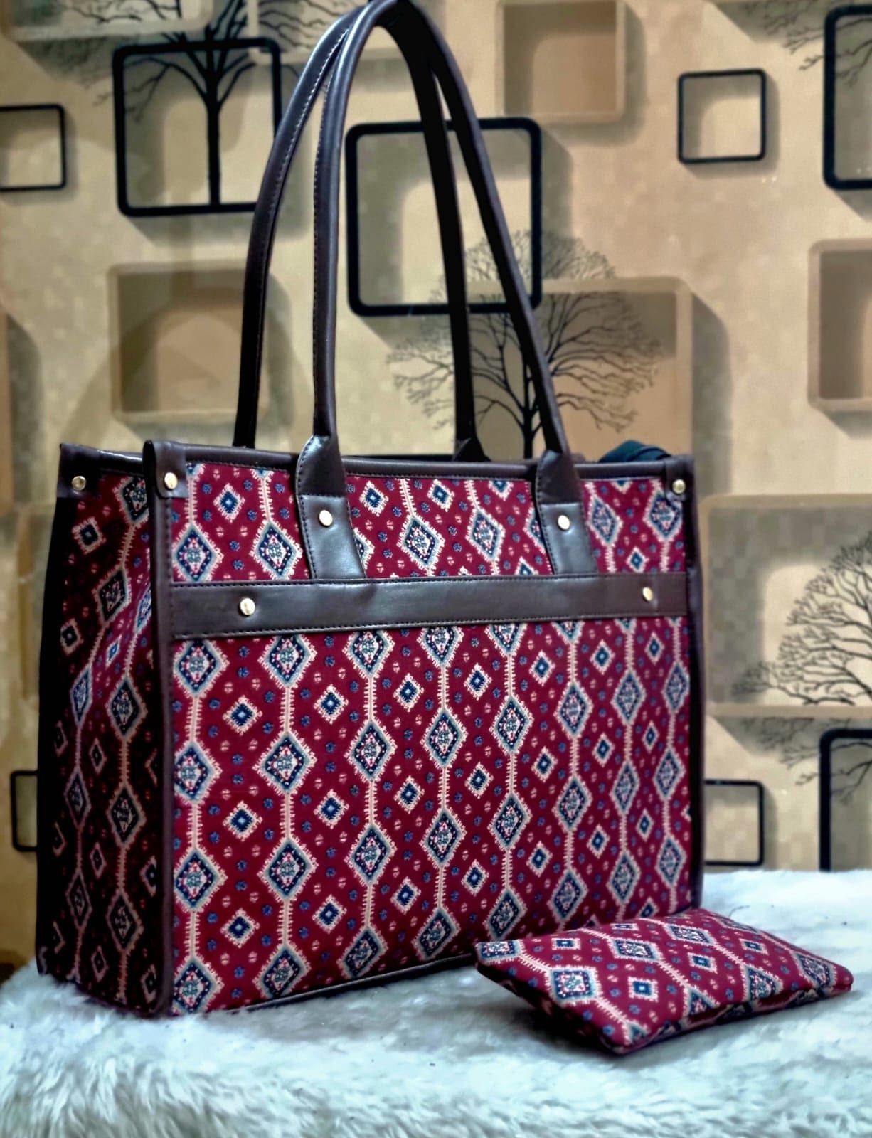 Women Vegan Leather Briefcase, Vegan Leather Business Bag, Vegan