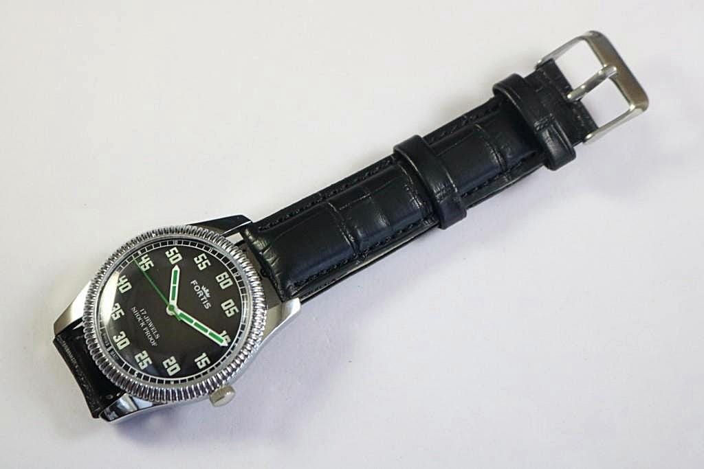 美品 フォルティス アンティークウォッチ 手巻き メンズ 腕時計 稼働良好 ROLEX ロレックス オイスターデイト 6294 ハニカムダイヤル 手