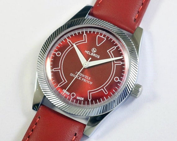 Vintage Helbros Swiss Made Hand Winding Mens Wris… - image 1