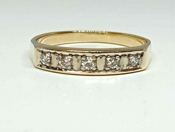 Brilliant Full Gold ring 14 kt / 585 Kt - Entoura… - image 3