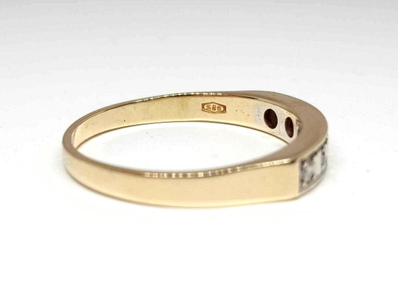 Brilliant Full Gold ring 14 kt / 585 Kt - Entoura… - image 4