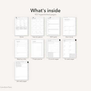 2027 Supernote Planner: whats included