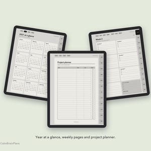 2027 Supernote Planner: flat lay