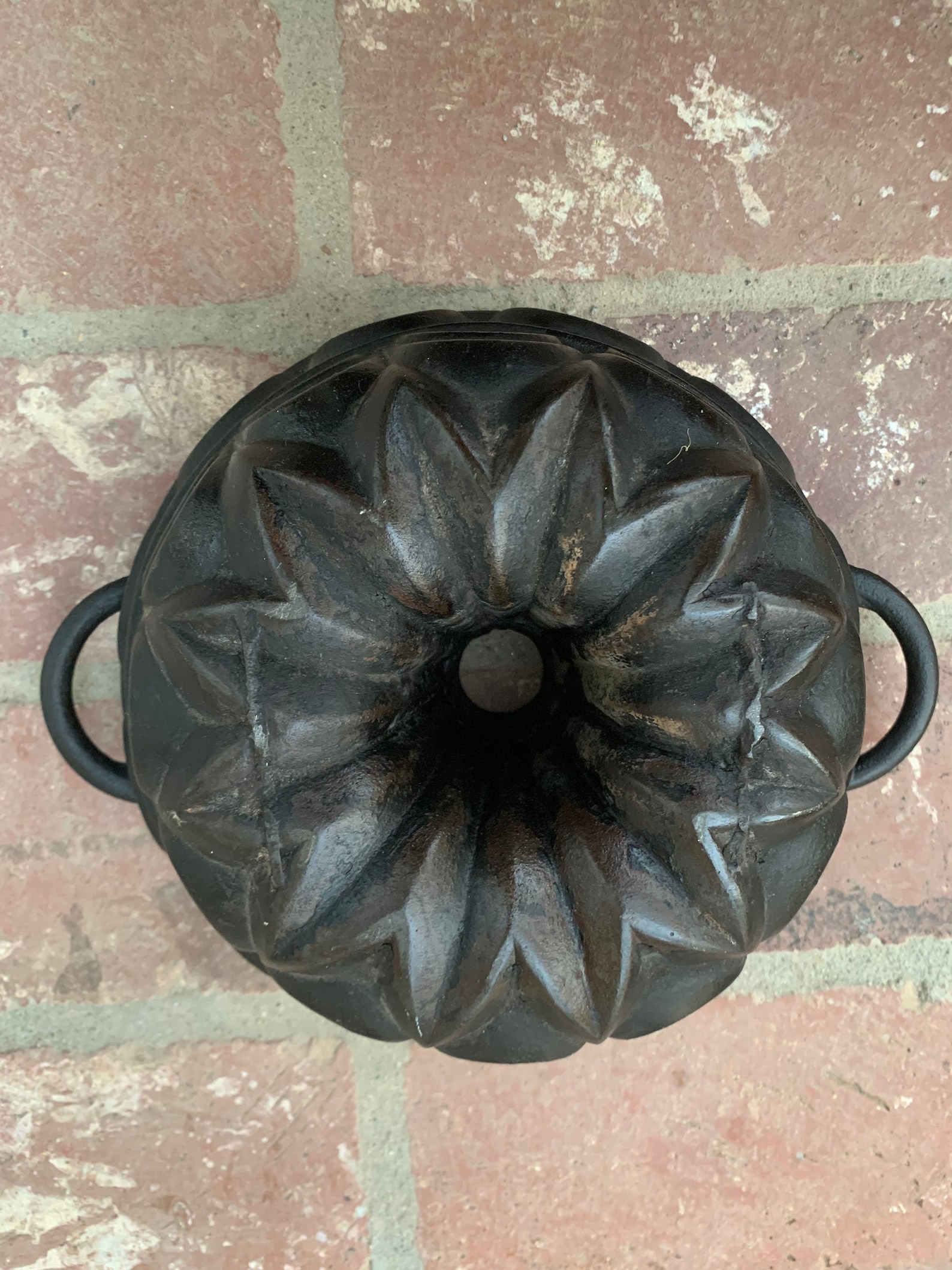 Rare antique German Cast iron Bundt pan Etsy