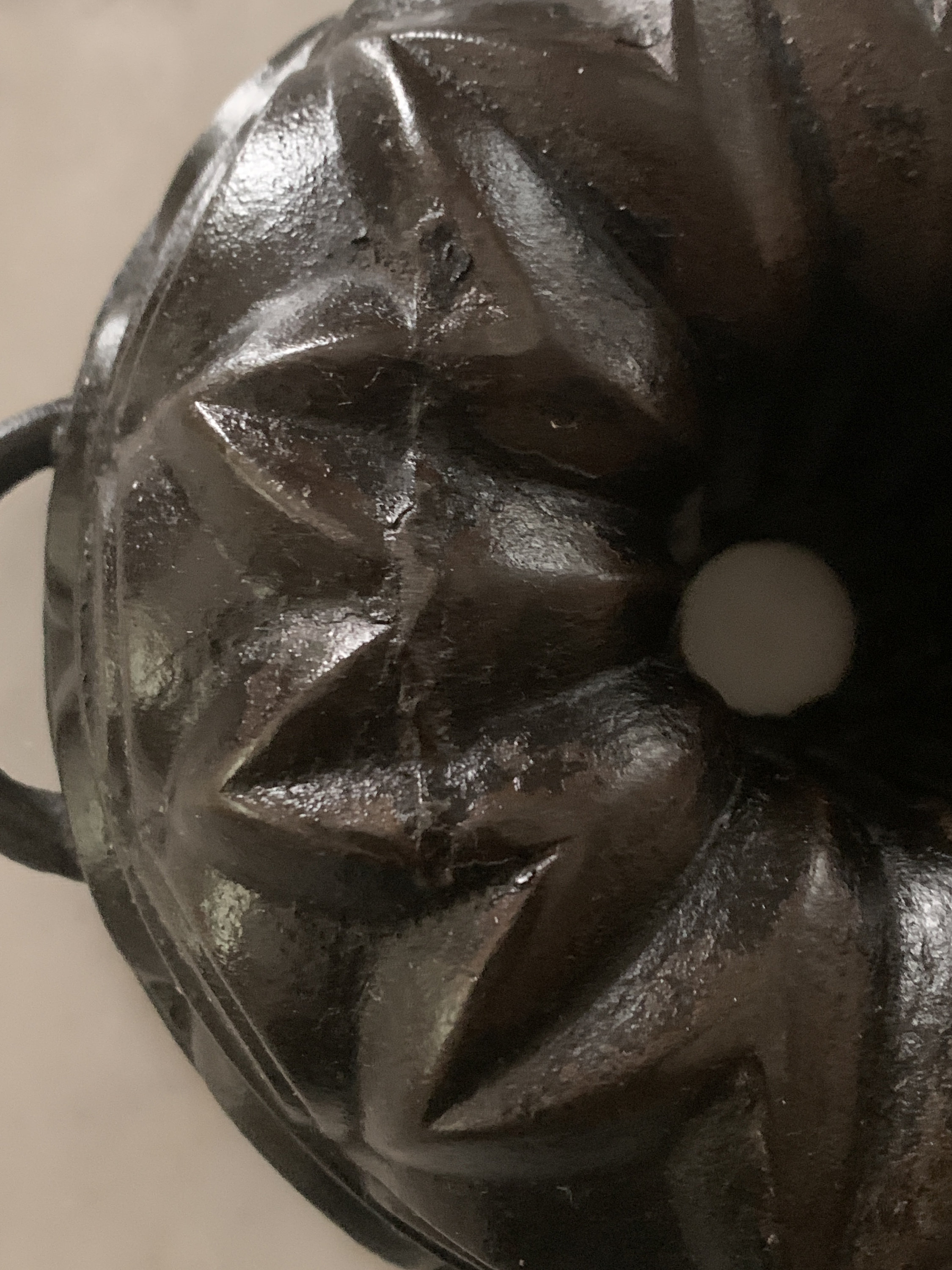 Rare antique German Cast iron Bundt pan Etsy