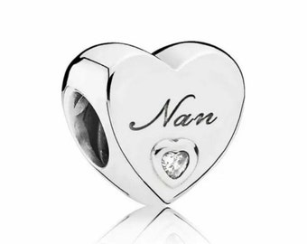 Pandoranan's Love Charm/new/stamped/925 Sterling - Etsy