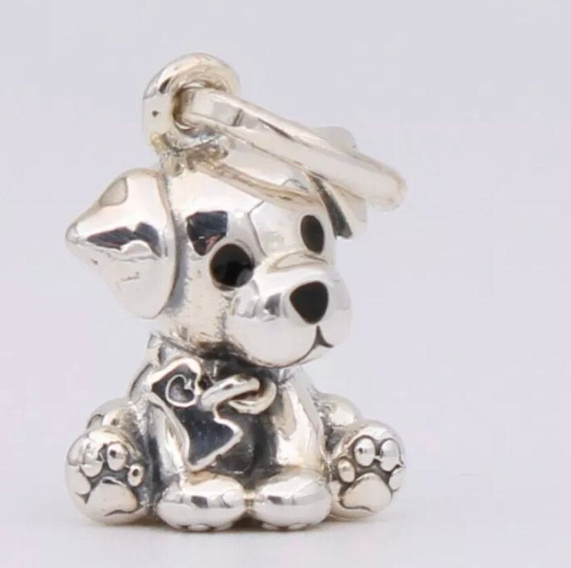 Pandora Labrador Puppy Dog Dangle Charm/new/stamped/sterling | Etsy