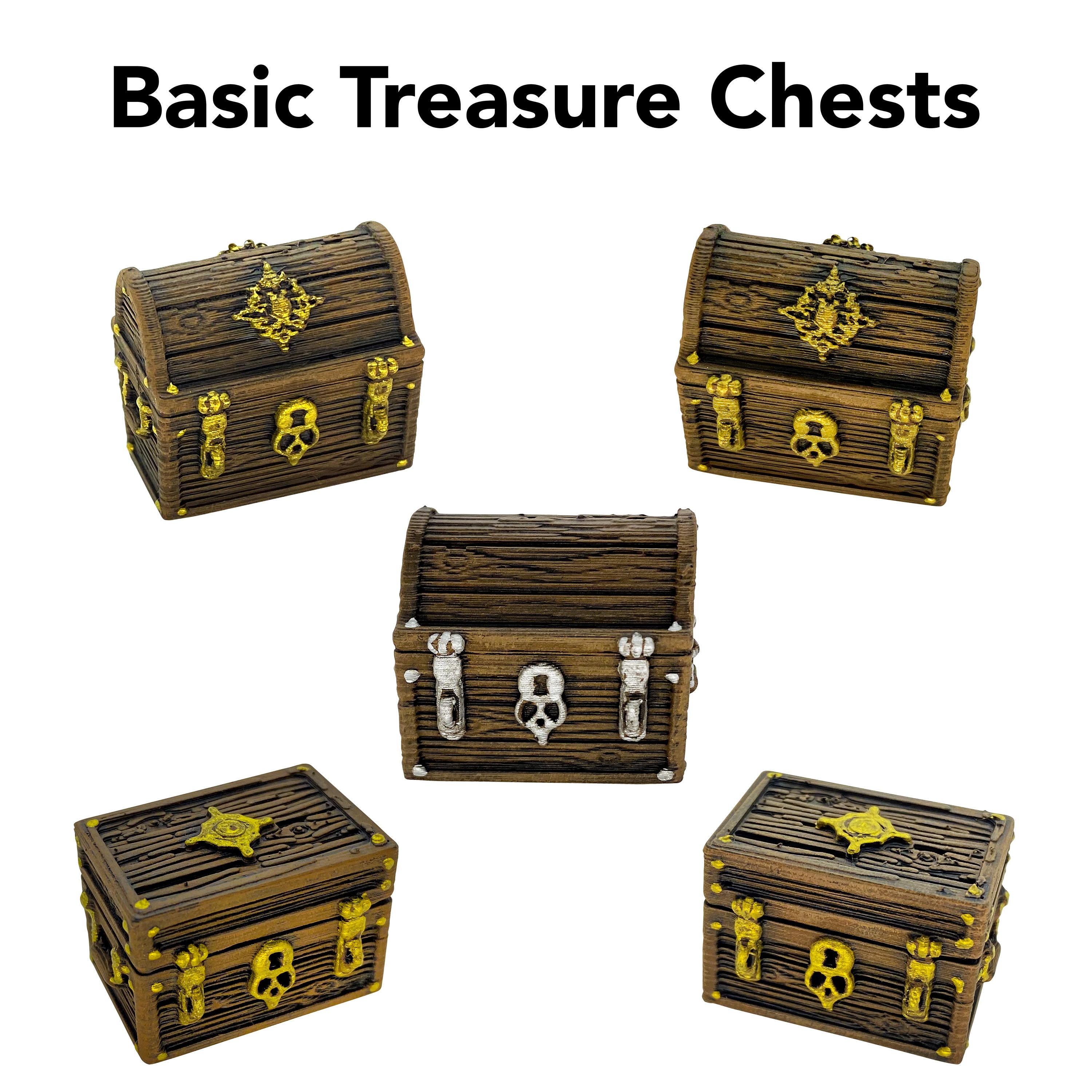 Gloomhaven Treasure Chests Painted Gloomhaven Etsy Australia