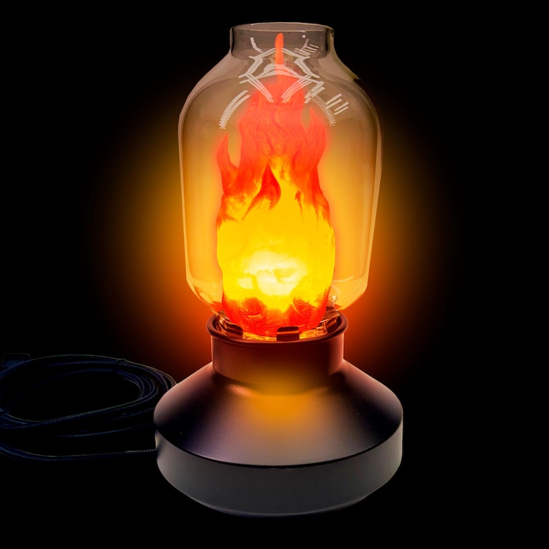 E12 Flame Light Cover Tärnaby Light Compatible Fantasy D&D Aesthetic 3D