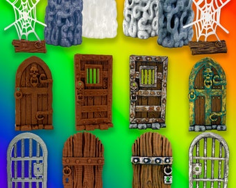 Gloomhaven Doors Sets (up to 30 pieces) V2 - Gloomhaven, Frosthaven, Crimson Scales, and Jaws of the Lion Accessories